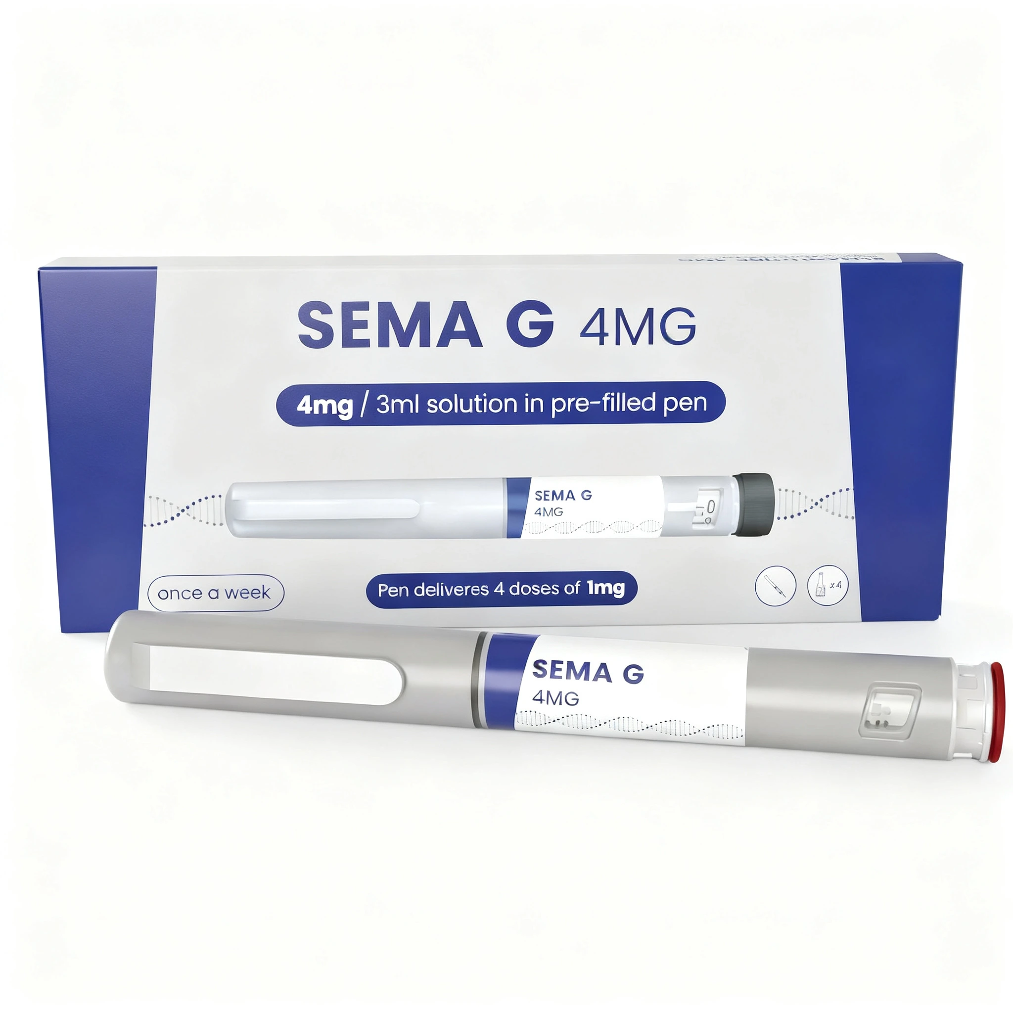 Sema G 4 mg – penna, confezione originale (semaglutide penna)
